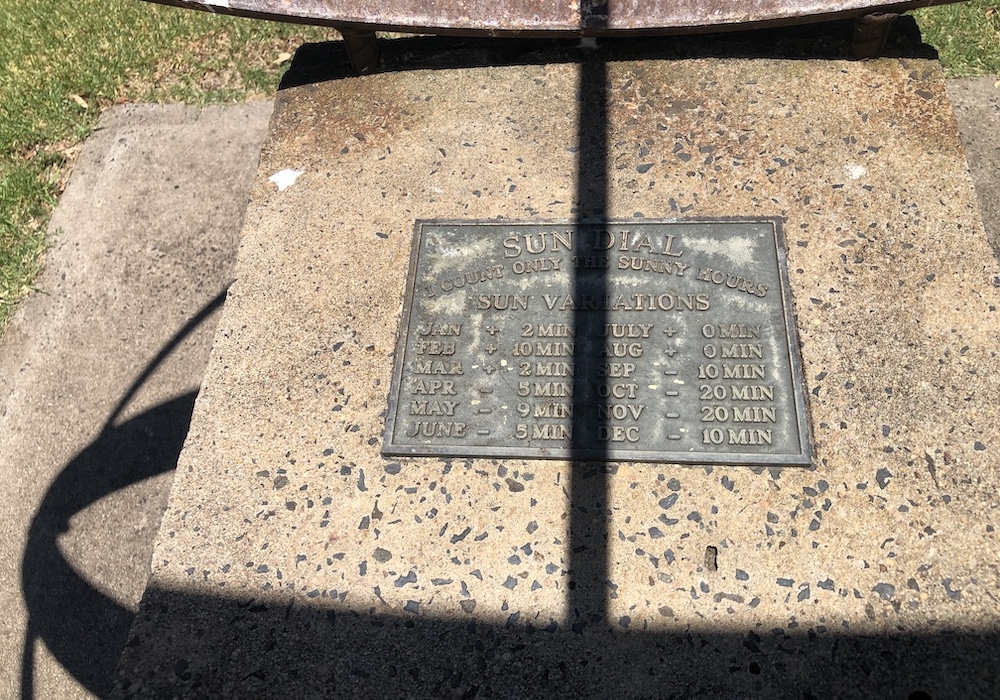 1 Sundial Time Variations